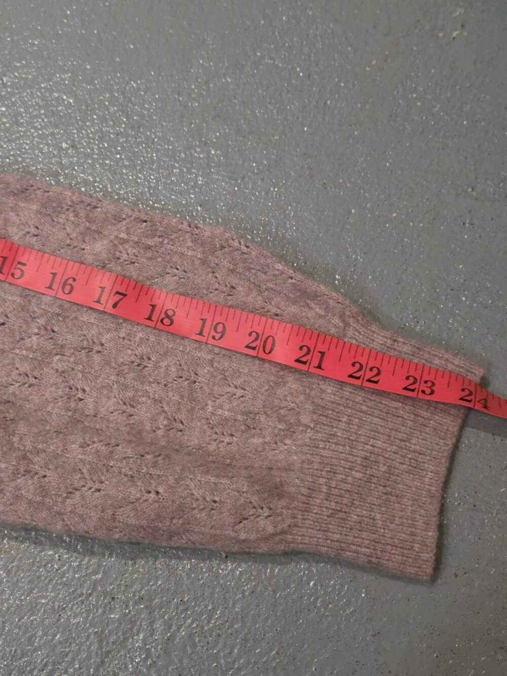 V-Neck Pink Sweater - Picture 6 of 7